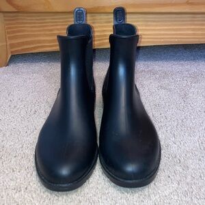 Asgard Black Rain Boots
